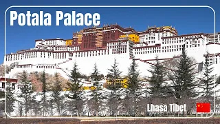 [4K HDR] Potala Palace | Lhasa Walking Tour | Tibet Walk | 2024