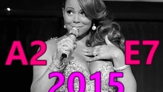 Mariah Carey LIVE Vocal Range [2015 Only] [A2-E7]