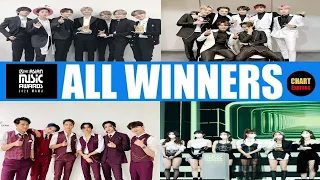 MAMA 2020 - ALL WINNERS | 2020 Mnet Asian Music Awards | ChartExpress