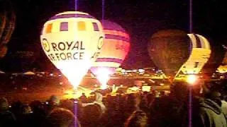 Balloon Fiesta 2009 @ Bristol - Night Glow
