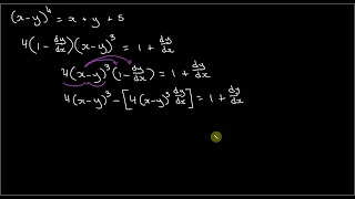 Implicit differentiation - Chain rule