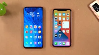 Honor 9X VS iPhone XR - SPEED COMPARISON