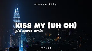 Anne Marie & Little Mix - Kiss My (Uh Oh) ft. Becky Hill, RAYE & Stefflon Don (Clean - Lyrics)