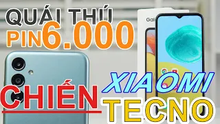 Mở hộp TEST Galaxy M14 5G giá 3 triệu LAZADA: Mạnh hơn Pova5, PIN 6.000, LOA TO, PHẦN MỀM ỔN ĐỊNH...