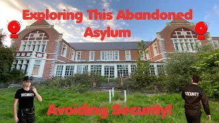 We Explore This Abandoned Asylum And Set All The Alarms Off Avoiding Security￼!