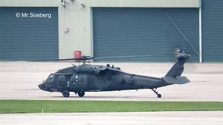 ARRIVAL & DEPARTURE Black Hawks, US Army at Eindhoven