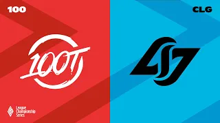 100 vs CLG | Week 3 | LCS Summer Split | 100 Thieves vs Counter Logic Gaming (2021)