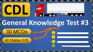 🚛 CDL General Knowledge Practice Test 2023 | For All States in the US 🚛