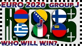 Euro 2020 Qualifiers Marble Race - Euro Group J