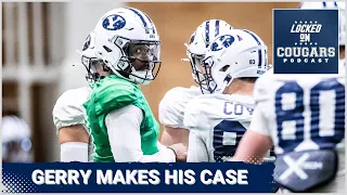 Gerry Bohanon Feels & Sounds Like True Contender For BYU Football's QB1 Job | BYU Cougars Podcast