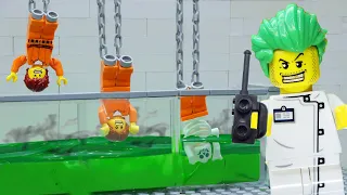 Escaping POP IT Trap in Jail - Lego City Prison Break | REO Brickfilm