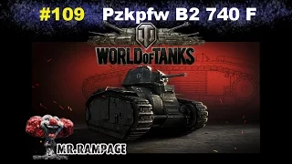 LP WoT - #109 Pzkpfw B2 740(f) | World of Tanks (WN8 1704) [HD] Deutsch