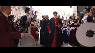 His Holiness Mar Awa III Royel Catholicos Patriarch visit to St Narsai Assyrian Christian College