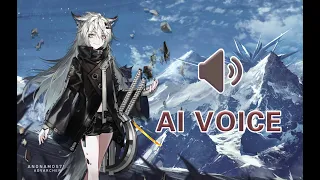 Arknights - Lappland AI Voice test