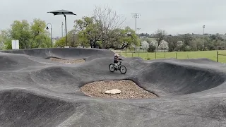 First Ride: Conquering the Big Pump Track at Barney Schwartz Park!