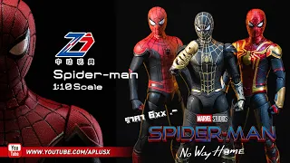 รีวิวของเล่นสไปเดอร์แมน ZD Toys Spider-man 3 เวอร์ชั่น ในคลิปเดียว
