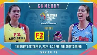 F2 LOGISTICS vs CHOCO MUCHO | GAME 2 OCTOBER 13, 2022 | 2022 PVL REINFORCED CONFERENCE