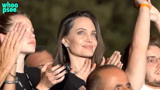 Angelina Jolie e la figlia Shiloh si scatenano al concerto dei Maneskin al Circo Massimo