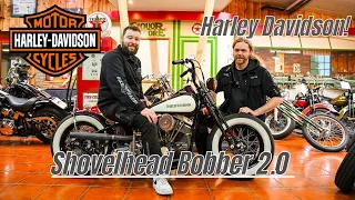 Bike Farm - Harley Davidson Shovelhead Bobber 2.0 / Ein Starrahmen mit Klasse!