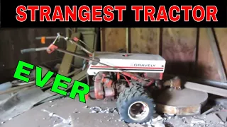 WILL IT RUN? Free Barn Find Gravely Tractor