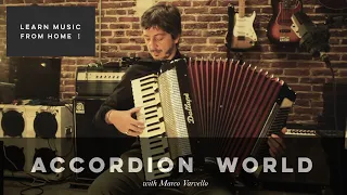 LEARN MUSIC FROM HOME!  | ACCORDION WORLD  |  Online lessons by Marco Varvello