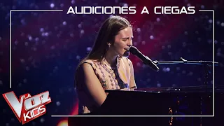 Daniela Montes - 'All I want' | Blind auditions | The Voice Kids Antena 3 2023