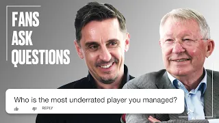 Gary Neville Puts Fan Questions To Sir Alex | FAQs | SPORTbible | @LADbible