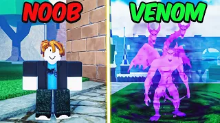 Going From Noob To Pro With Awakened Venom in Roblox One Piece!