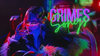 Grimes Playlist 🛸 - Fragments of the Future  | See you on a dark night