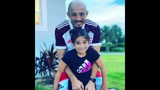 Jose Aldo and his beautiful family