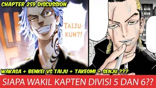 AKASHI TAKEOMI! DEWA PERANG BLACK DRAGONS!! WAKIL KAPTEN DIVISI 5 DAN 6! TOKYO REVENGERS CHAPTER 259