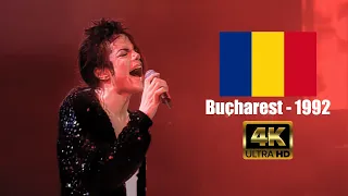 Michael Jackson | Billie Jean Bucharest October 1st, 1992 (4K60FPS)