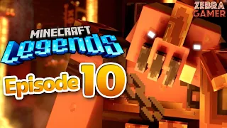 Minecraft Legends Gameplay Walkthrough Part 10 - The Unbreakable Boss! Horde of the Bastion!