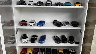 1/18 Scale Model Car Collection Tour!