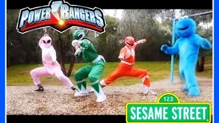 Power Rangers on Sesame Street Reaction!