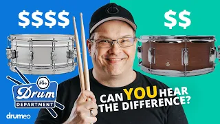 Cheap vs. Expensive Snare Drums | The Drum Department 🥁 (Ep.41)