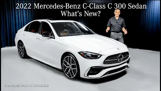 What's New - 2022 Mercedes-Benz C-Class C300 Sedan Review and Specs