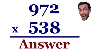 Multiplying - Large numbers