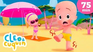 The Hot and cold song more Nursery Rhymes of Cleo and Cuquin | Songs for Kids