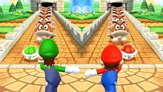 Mario party 9 Step it up - All Minigames - Wario vs Luigi vs Mario vs Daisy Gameplay