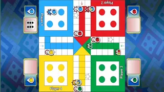 Ludo game in 4 players | Ludo king 4 players | Ludo best gameplay