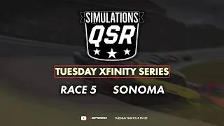 QSR Simulations Xfinity Series - Race 5 Sonoma