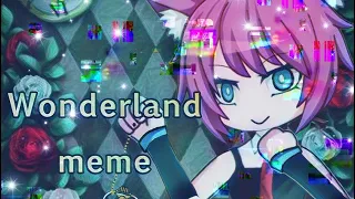 Wonderland meme Gacha studio