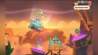 Angry Birds 2 AB2 Clan Battle (CVC) - 2023/08/09 (Four Bubbles x3 Strikes no shuffle)