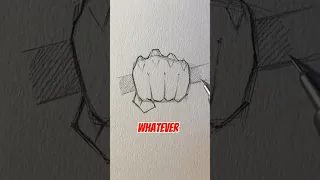 How to draw hand grabbing👊|| Jmarron