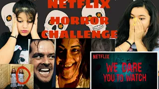 Challenge: Try To NOT Get Scared | We Dare You To WATCH This Alone | Netflix India | Reaction