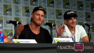 Vikings SDCC 2016: Alexander Ludwig dishes on porta-potty prank