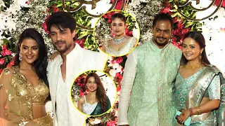 Priyanka Chahar Choudhary, Devoleena Bhattacharjee & Others Sparkle At Arti Singh's Wedding