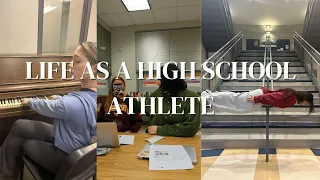 day in the life of a student athlete | VLOGMAS DAY 13