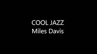 Bebop and Cool Jazz Examples